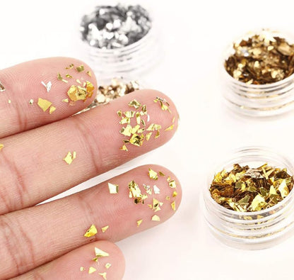 Irregular Foil Flakes For Nail Art Mask Queen Nepal