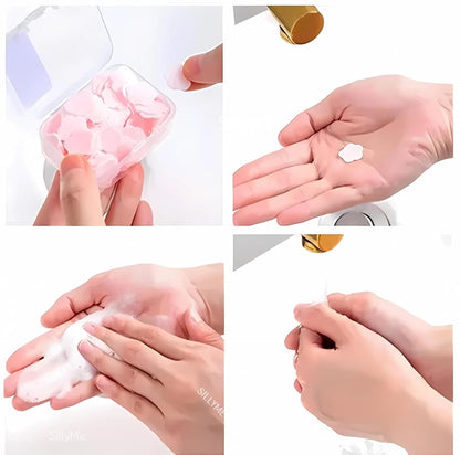 Mini Soap Paper Portable Travel Wash Hand Cleaning Mask Queen Nepal