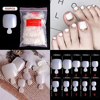 Fake Nail Tips Packet (500 Pcs) Mask Queen Nepal