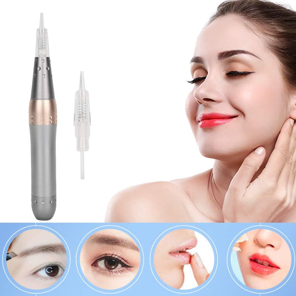 MQ Professional Silver Semi Permanent Microblading Machine For Eyebrows Makeup & Lips Mask Queen Nepal