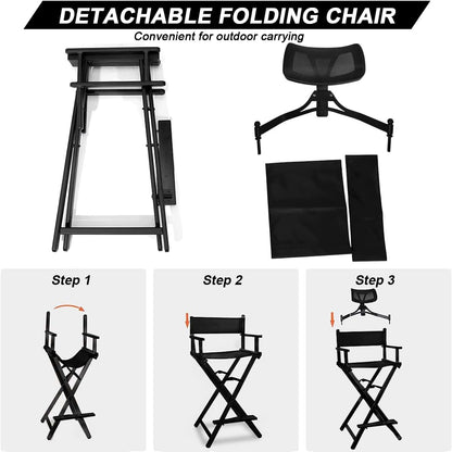 Folding Makeup Artist Directors Chair Easy Beauty Nepal