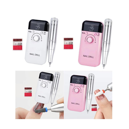 Professional Edition Nail Drill Machine 45000 RPM Mask Queen Nepal