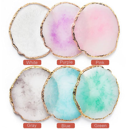 Nail Art Display Board Reusable Resin Colour Mixing Palette Mask Queen Nepal