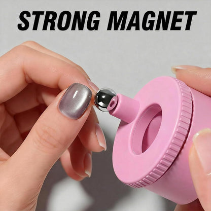 Rotating Magnet Precision Tool for Cat Eye Nail Polish Mask Queen Nepal