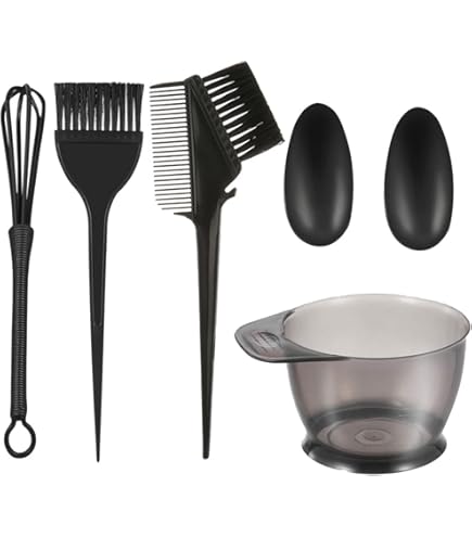 6 Pieces Professional Hair Dyeing Kit Easy Beauty Nepal