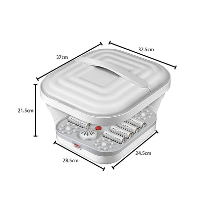 Collapsible Foot SPA Bath Massager Basin Mask Queen Nepal