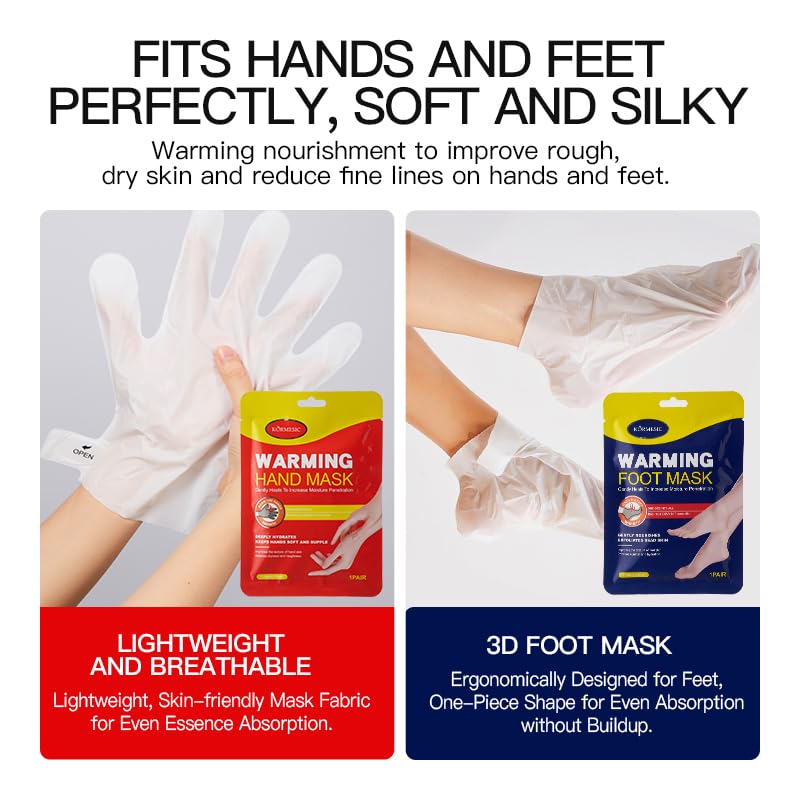 KORMESIC Deep Repair Warming Hand & Foot Mask Easy Beauty Nepal