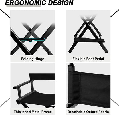 Folding Makeup Artist Directors Chair Easy Beauty Nepal