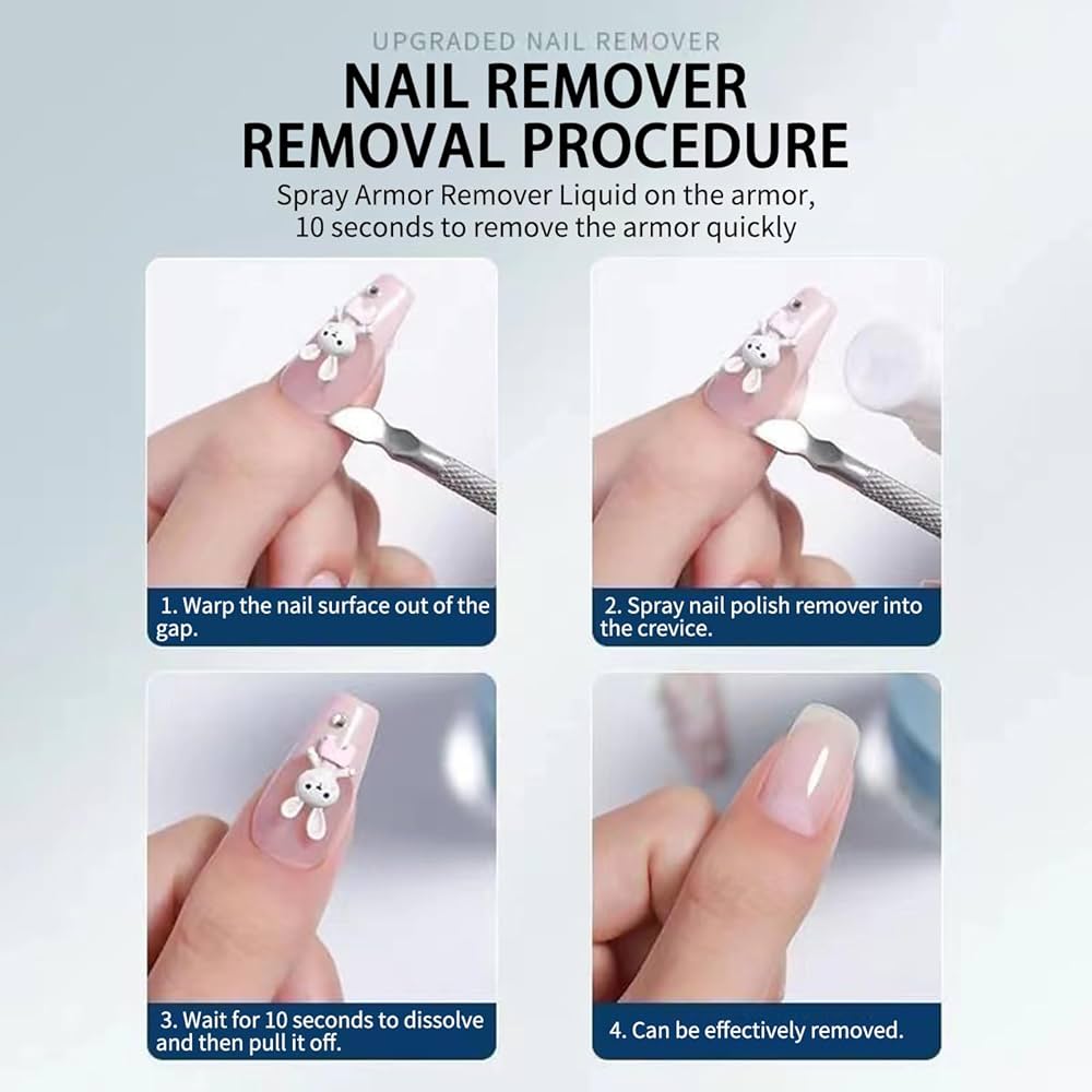 JOKD Armor Remover Water Spray Press On Nail Glue Remover Easy Beauty Nepal