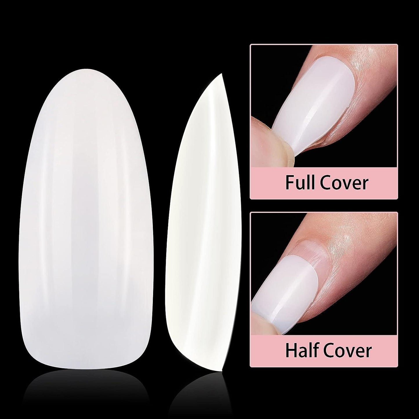 Jieliya Tips Nail For Gel Nails Extension Mask Queen Nepal