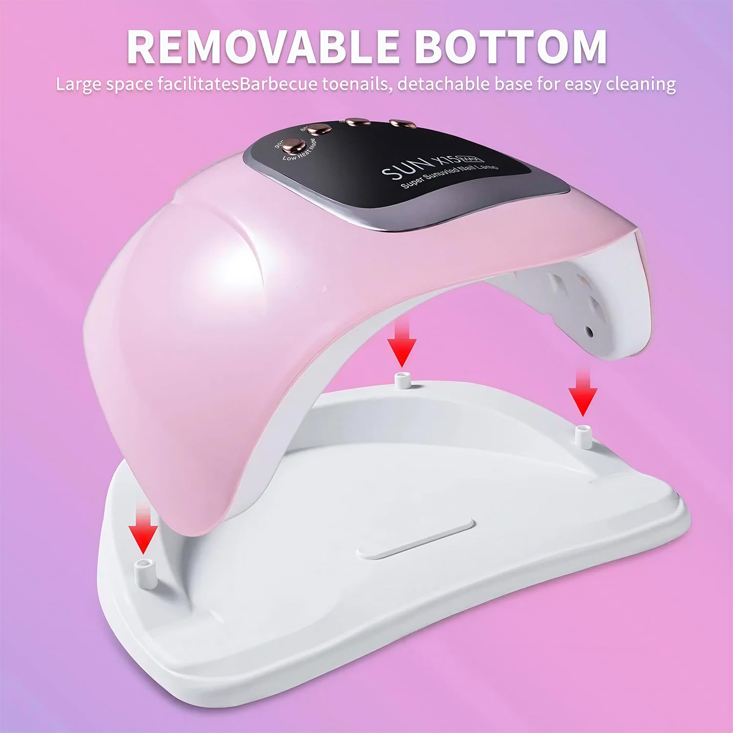 SUN X11 MAX UV LED Nail Dryer With 66LEDS Mask Queen Nepal