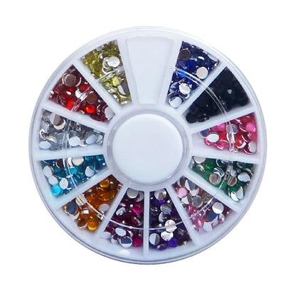 3D Nail Art Nail Strass Crystal Diamond Rhinestone Accessories Nail Color Mask Queen Nepal