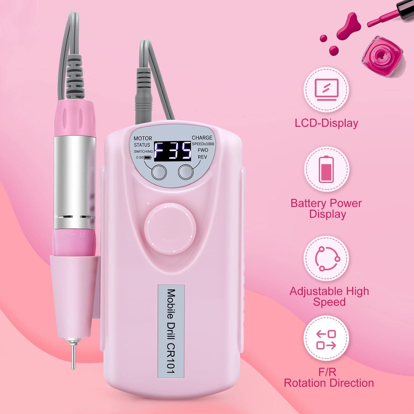 101 Nail Drill Machine Mask Queen Nepal