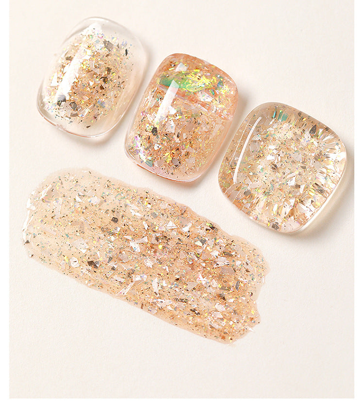 Shinning Shell Glitter Gel Polish Mask Queen Nepal