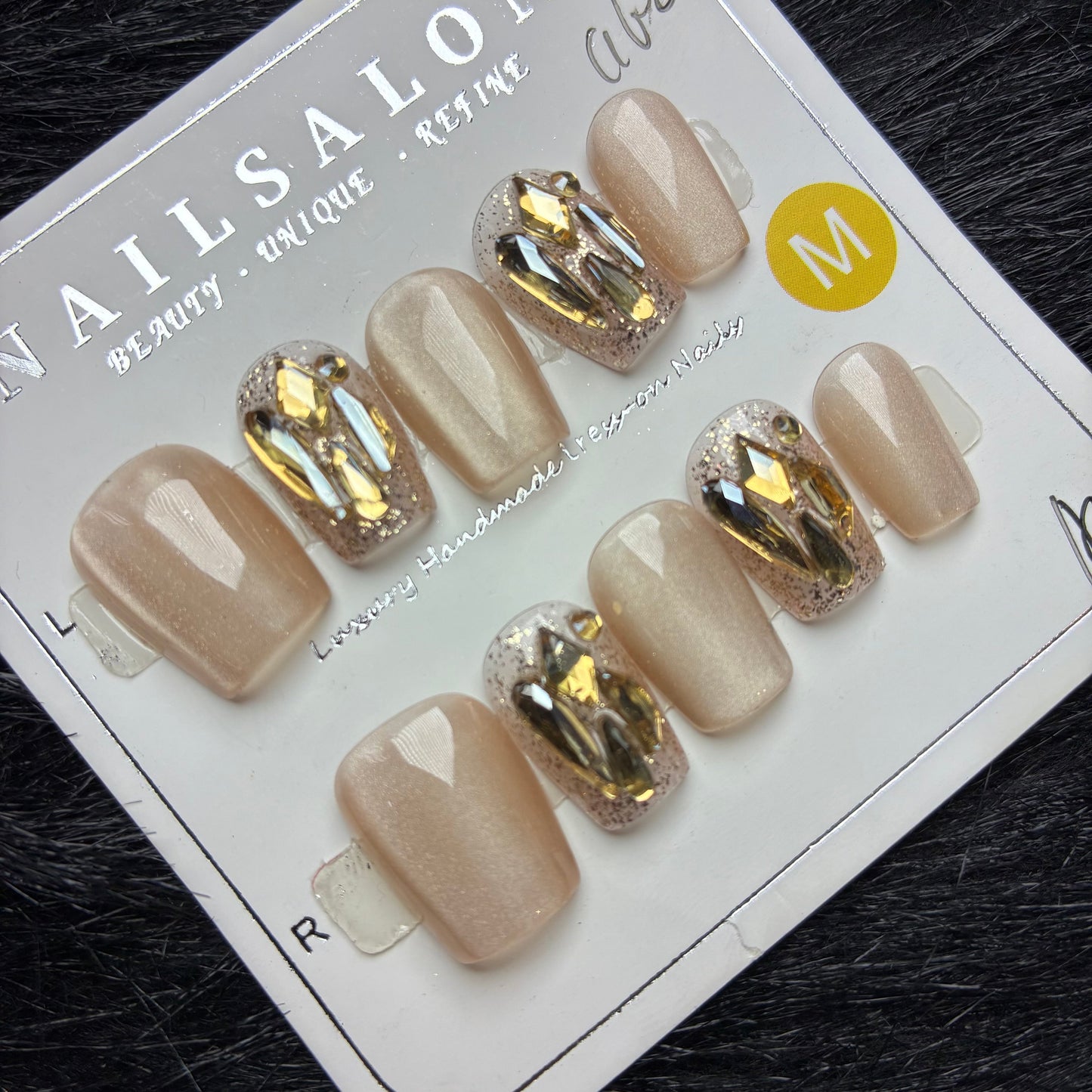 Press On Nails 10Pcs Code-Number (1000+) Easy Beauty Nepal