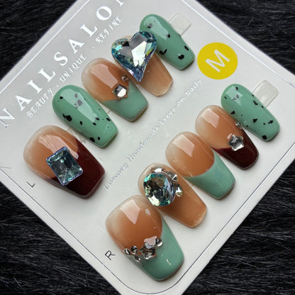 Press On Nails 10Pcs Code-Number (2000+) Easy Beauty Nepal