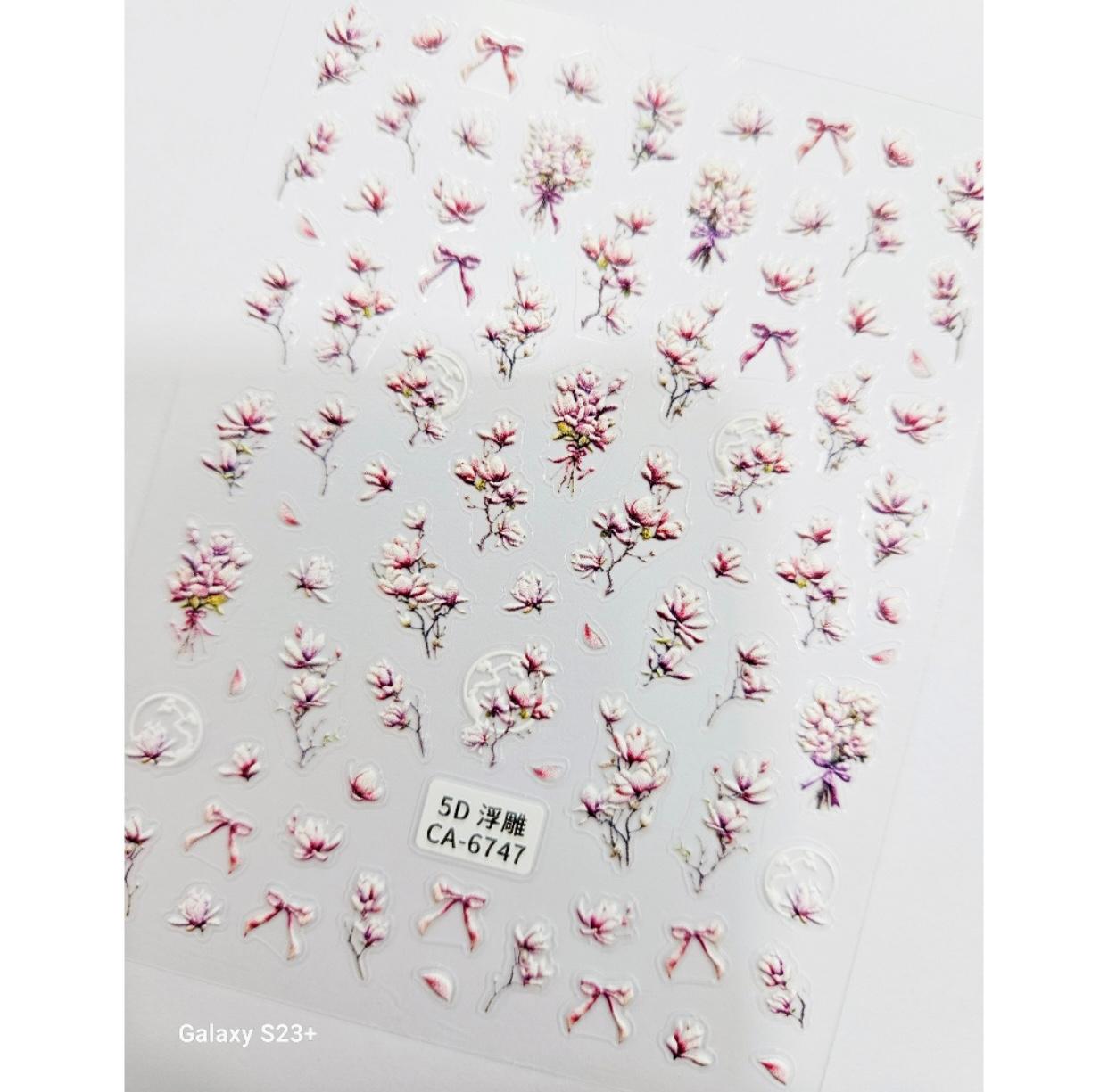 MOSR Nail Art Flower DIY Sticker For Nails Mask Queen Nepal