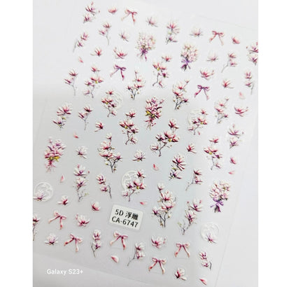 MOSR Nail Art Flower DIY Sticker For Nails Mask Queen Nepal