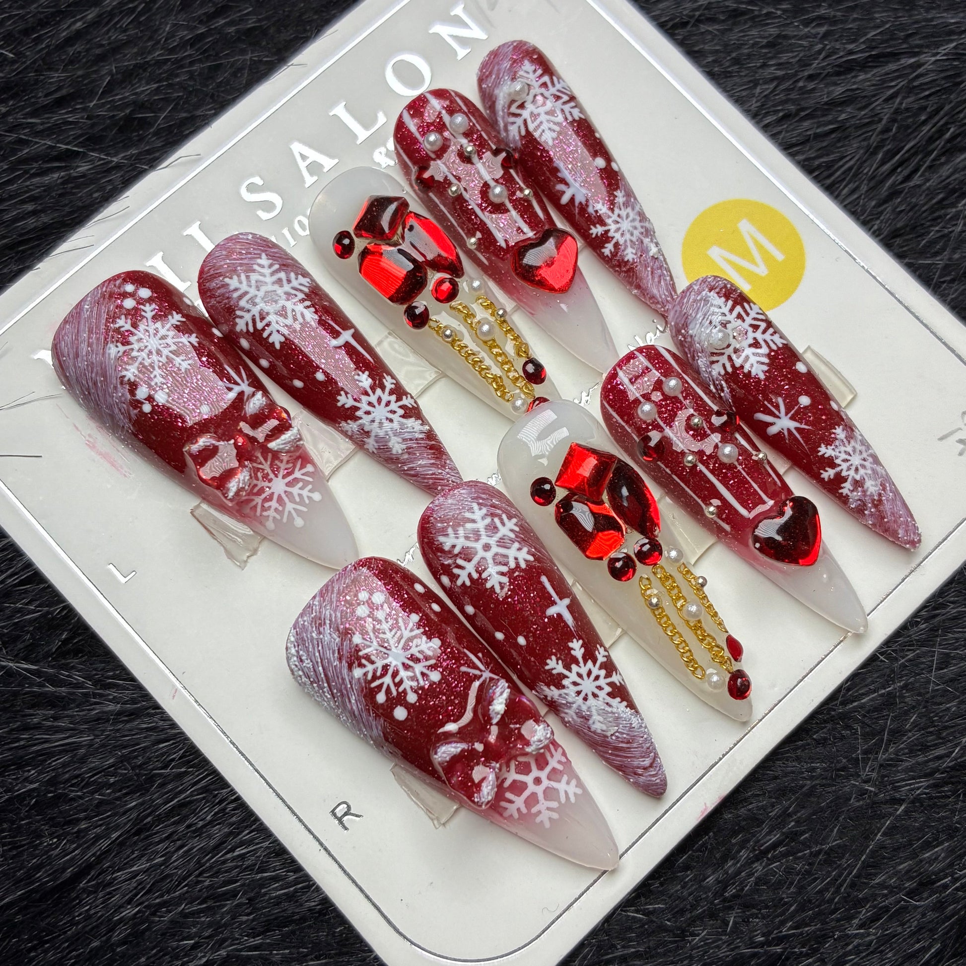 Press On Nails 10Pcs Code-Number (1000+) Easy Beauty Nepal