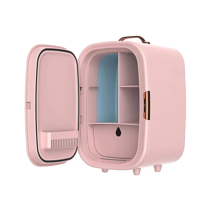 Mini Fridge Beauty Refrigerator Small Mini Portable Cosmetics Skin Care Products Refrigeration Mask Queen Nepal