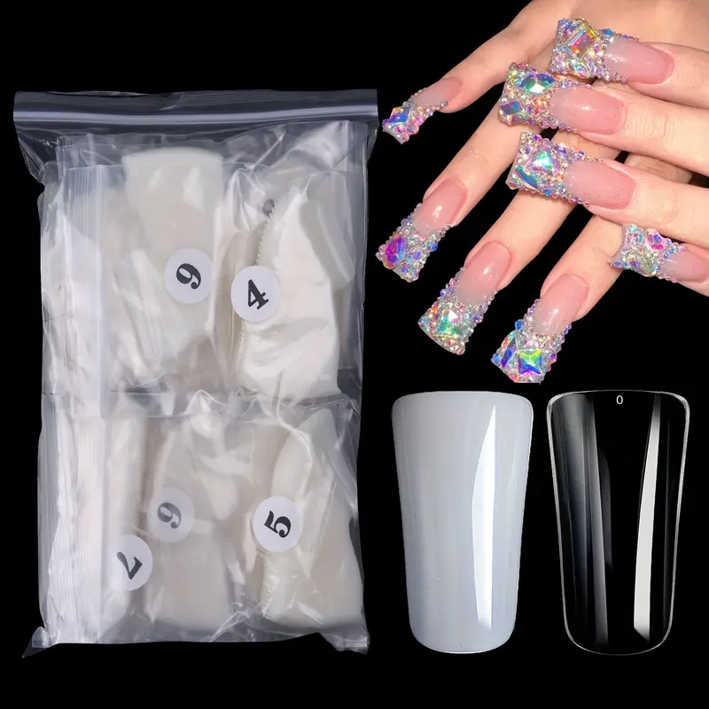 Fake Nail Tips Packet (500 Pcs) Mask Queen Nepal