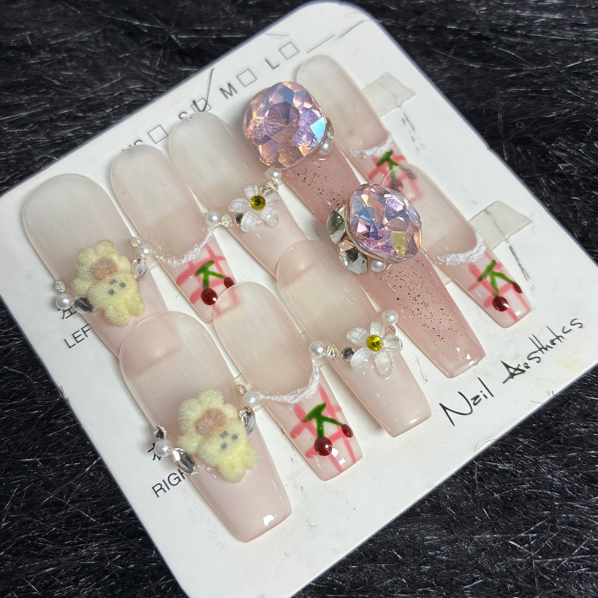 Press On Nails 10Pcs Code-BF (020+) Easy Beauty Nepal
