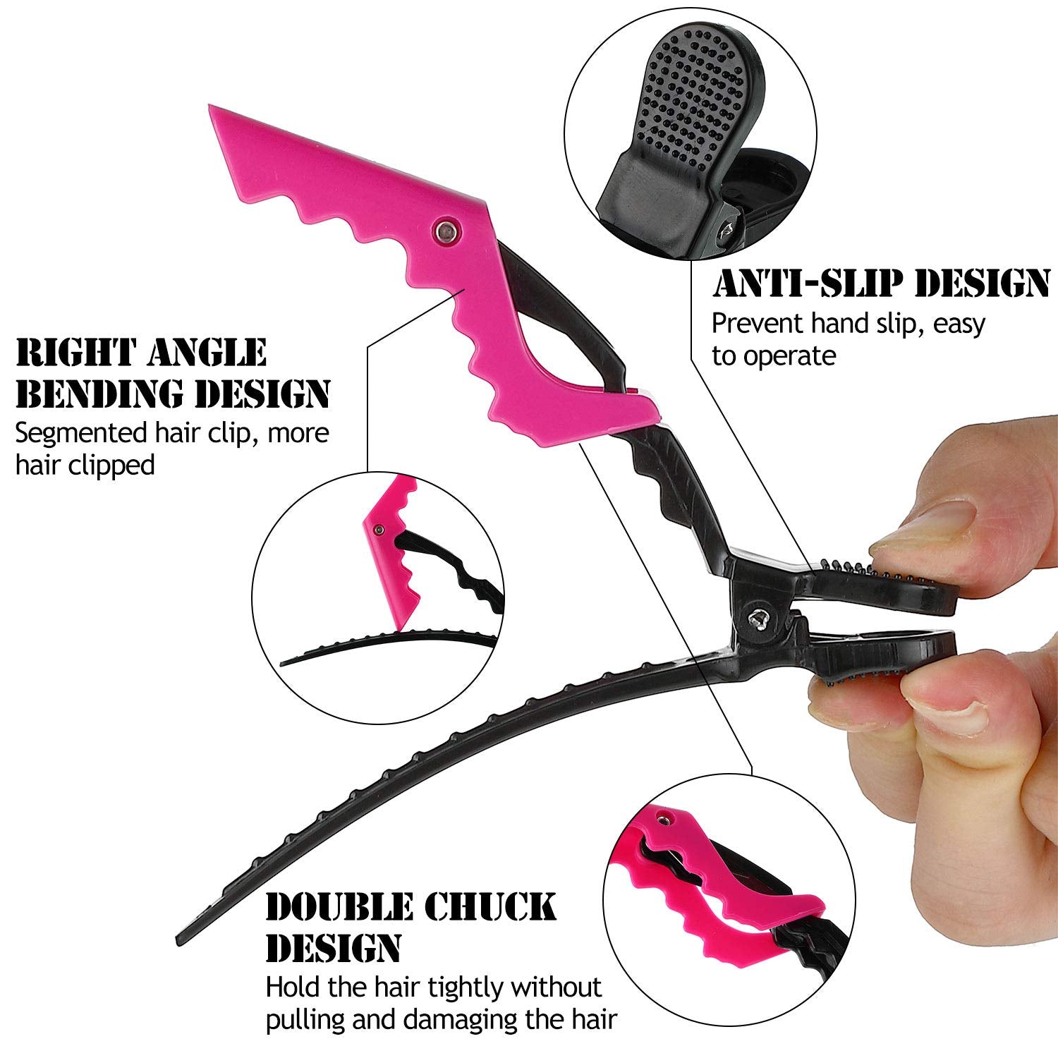 Hairstyling Clipper Tool Alligator Hair Clip Easy Beauty Nepal