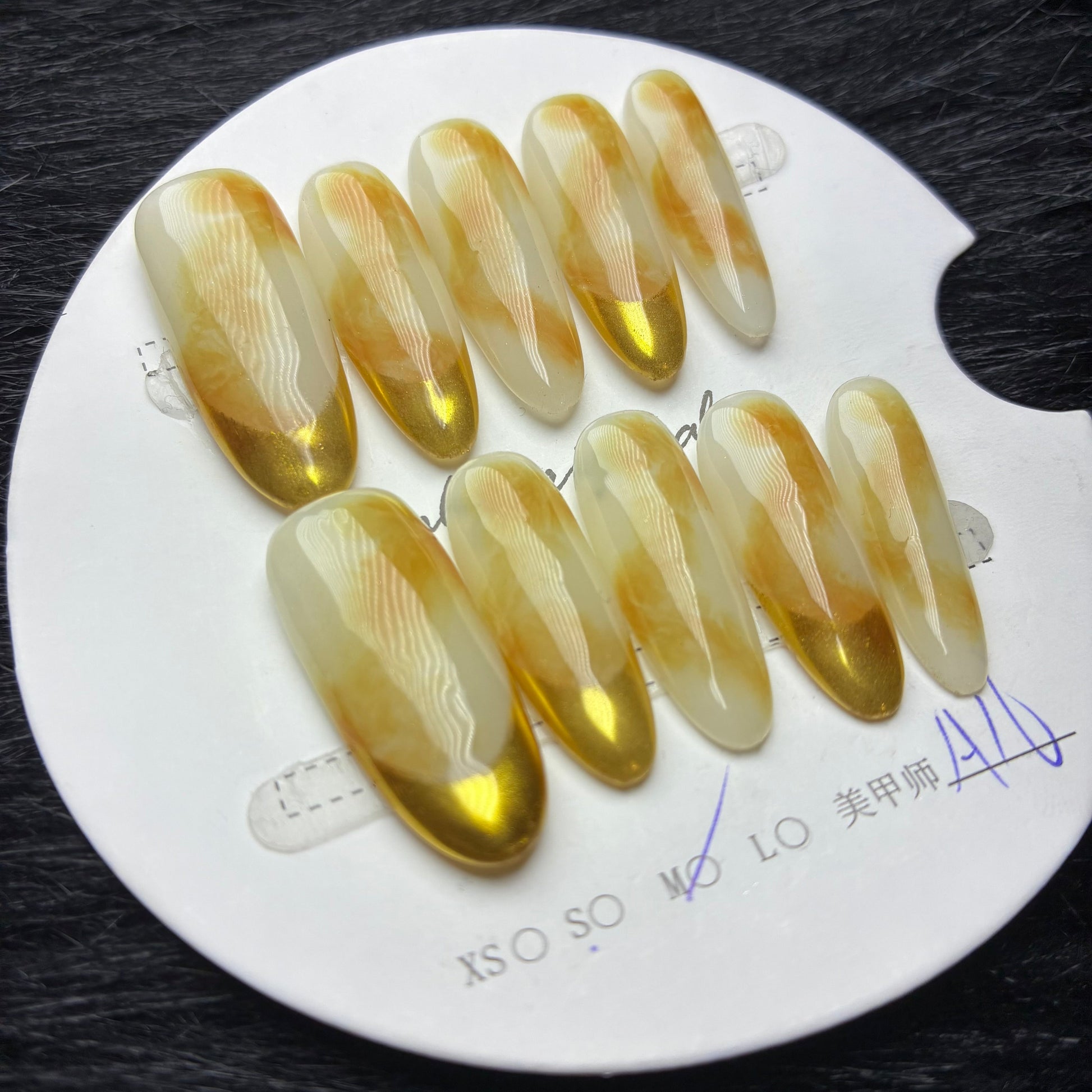 Press On Nails 10Pcs Code-MT Easy Beauty Nepal