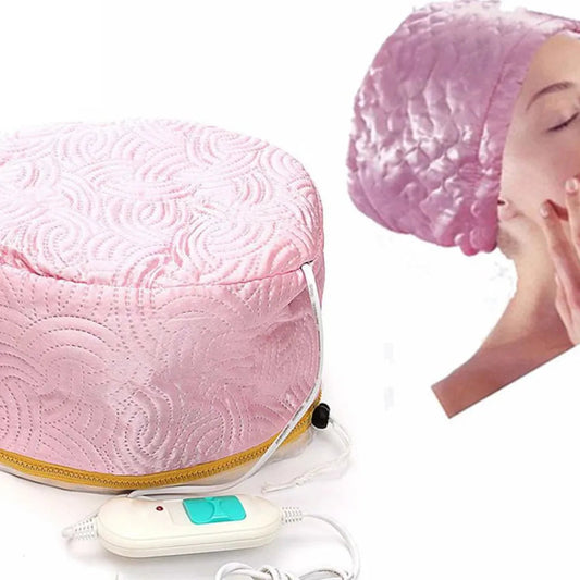 Pink Electric Hair Care Thermal Head Spa Hair Treatment Cap Mask Queen Nepal