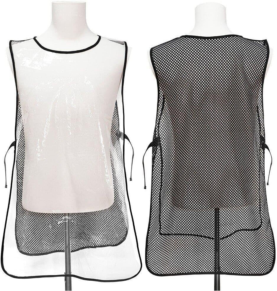 Transaparent Hairdressing Apron For Salon Mask Queen Nepal
