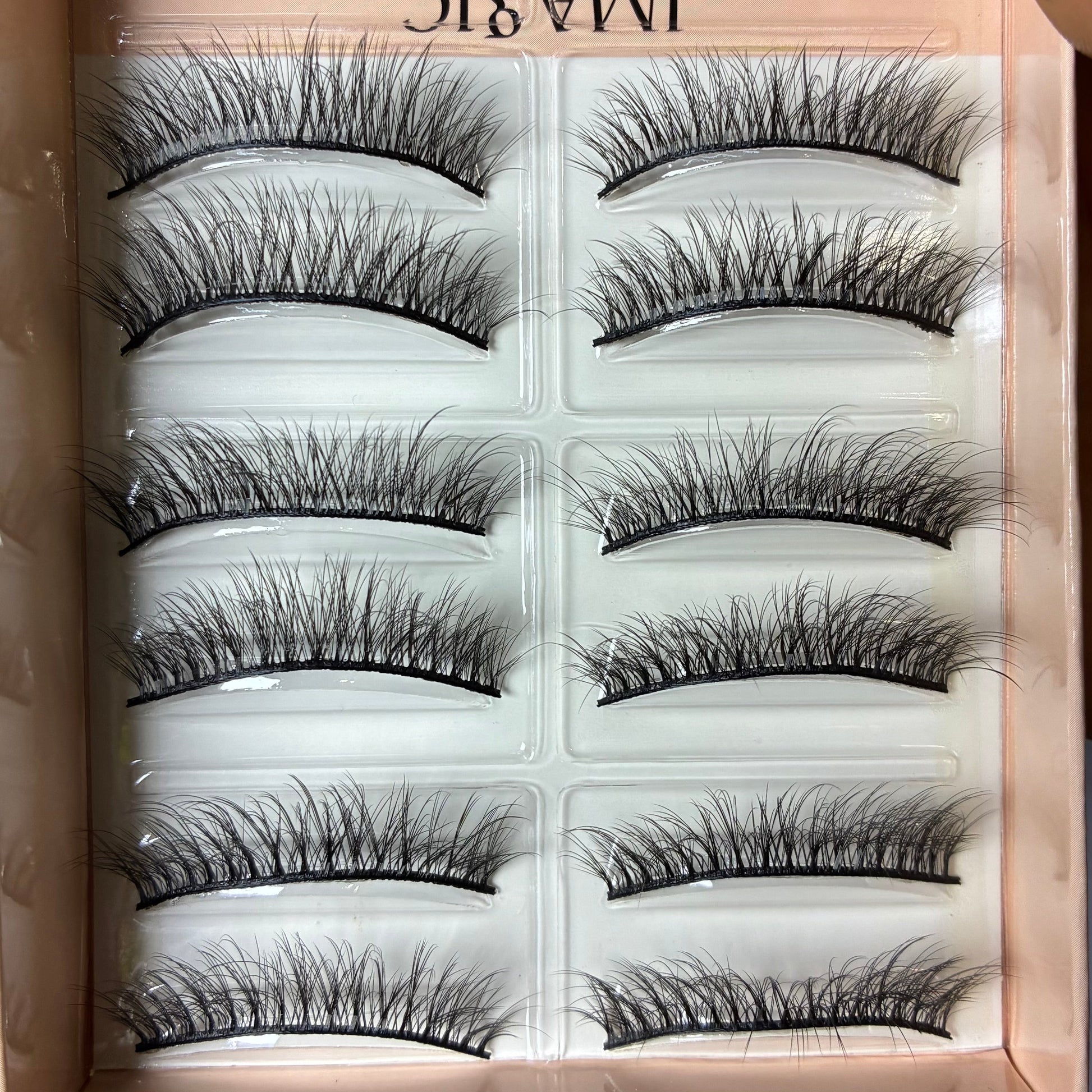 IMAGIC Professional Cosmetics Handmade 3D False Eyelashes Kit Easy Beauty Nepal