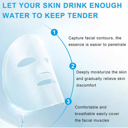 KORMESIC Hydrating Face Sheet Mask Moisturizing & Repairing Facial Mask Easy Beauty Nepal