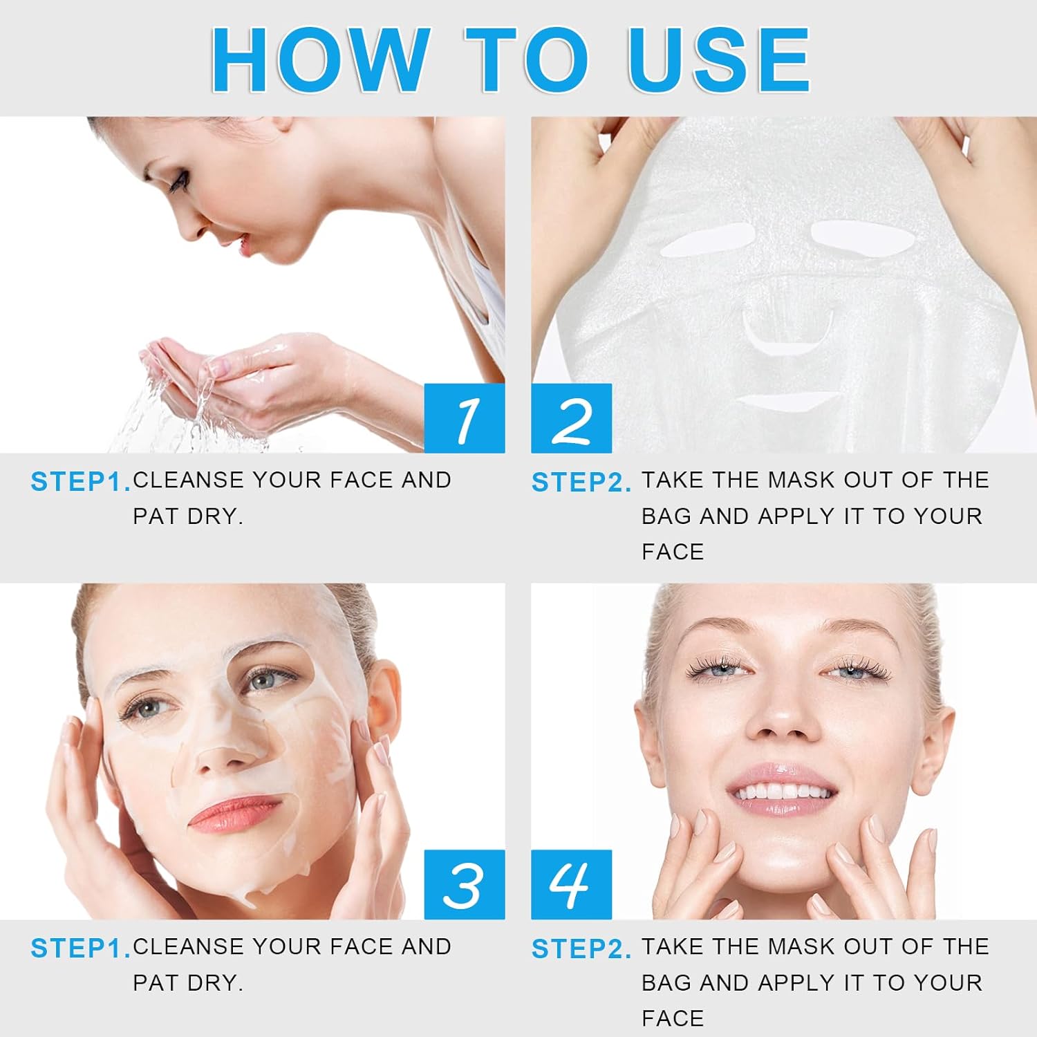 KORMESIC Hydrating Face Sheet Mask Moisturizing & Repairing Facial Mask Easy Beauty Nepal