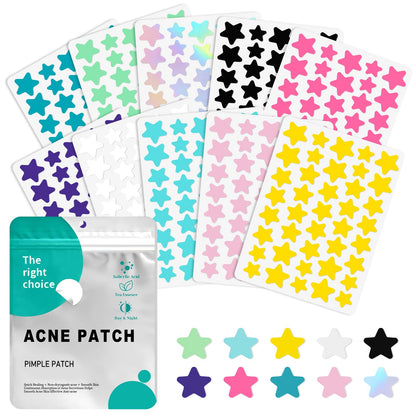 Star Shaped Pimple Patch (200 Counts) Easy Beauty Nepal