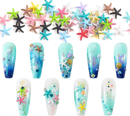 Starfish Rhinestone Nail Art Mask Queen Nepal