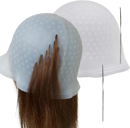 Silicone Highlight Hair Cap With Needle Mask Queen Nepal