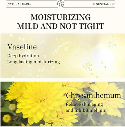 Natural Care Hydrating Plant Extract Skin Care 5pcs Set Easy Beauty Nepal