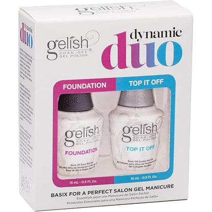 Gelish Dynamic Soak Off Gel Nail Polish Foundation Base And Top Sealer Mask Queen Nepal