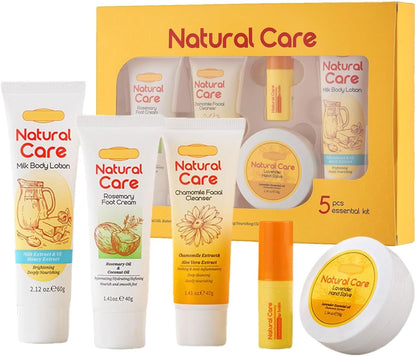 Natural Care Hydrating Plant Extract Skin Care 5pcs Set Easy Beauty Nepal