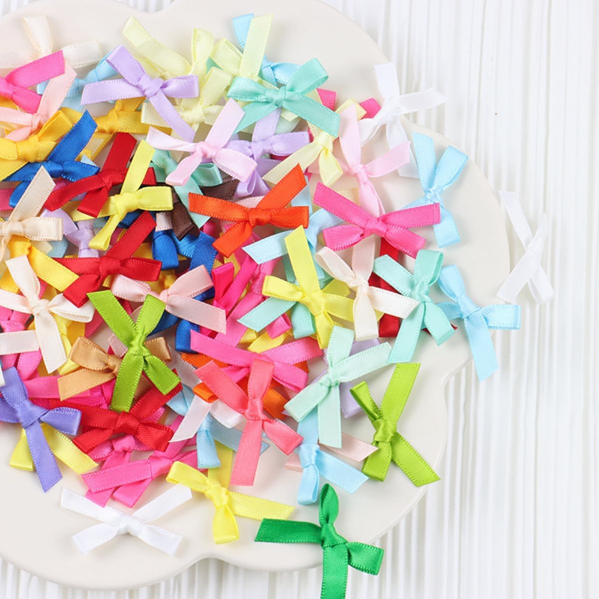 Nail Mini Satin Bow Ribbon Accessories Mask Queen Nepal