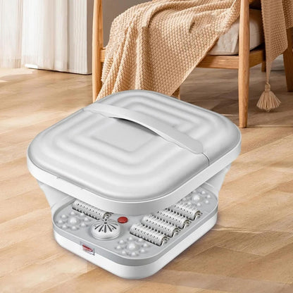 Collapsible Foot SPA Bath Massager Basin Mask Queen Nepal