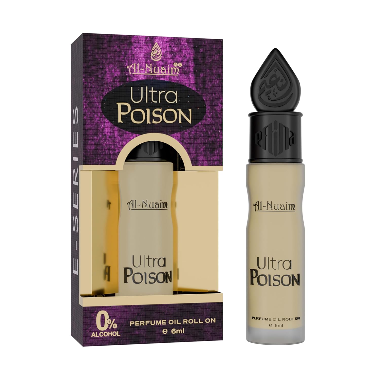 Al-Nuaim® E-Series Attar Roll On Ultra Poison- 6ML | Unisex Attar | Easy Beauty Nepal