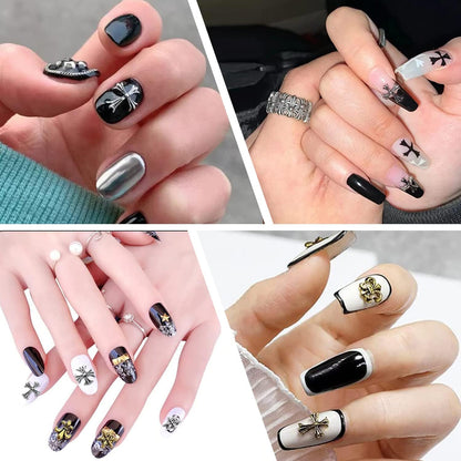Mixed 25pcs Retro Metal Charms Nail Art Accessories Mask Queen Nepal