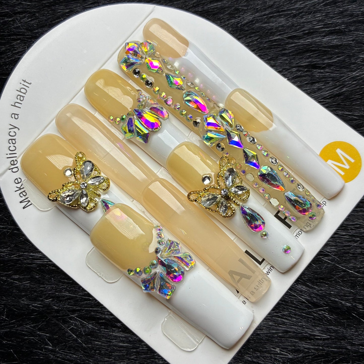 Press On Nails 10Pcs Code-Number (2000+) Easy Beauty Nepal