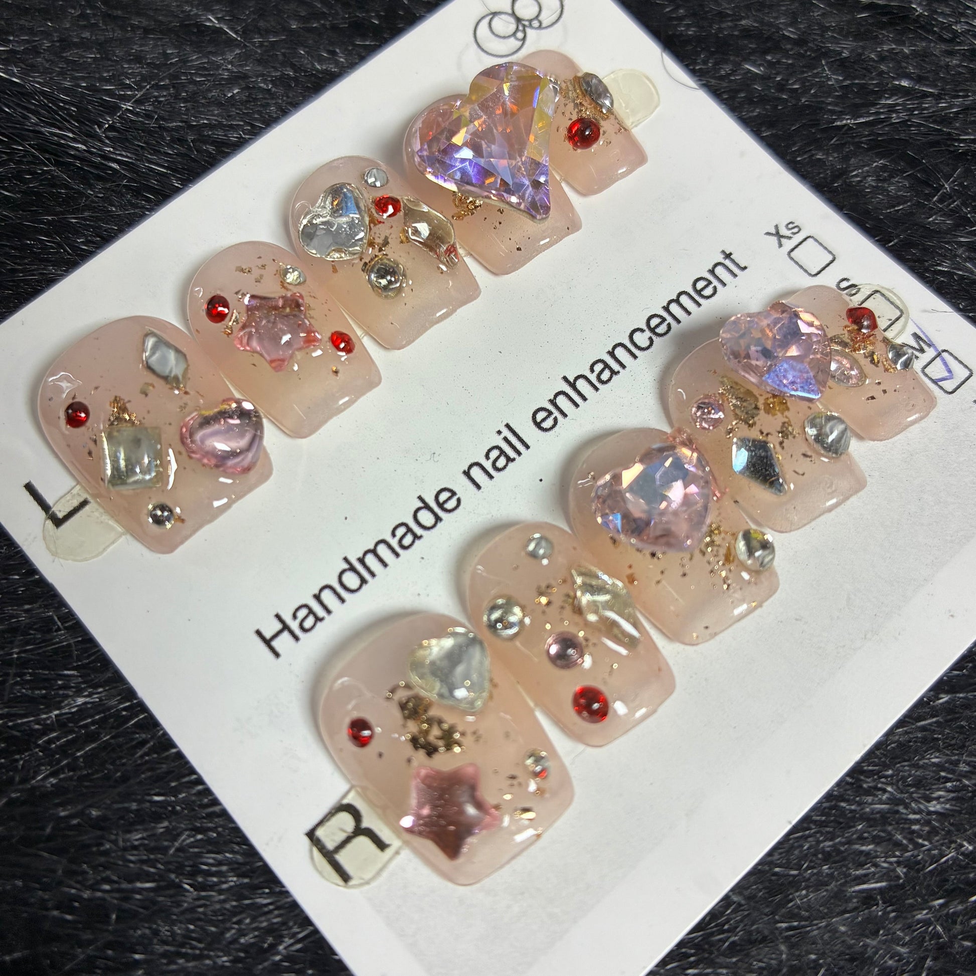 Press On Nails 10Pcs Code-S Easy Beauty Nepal