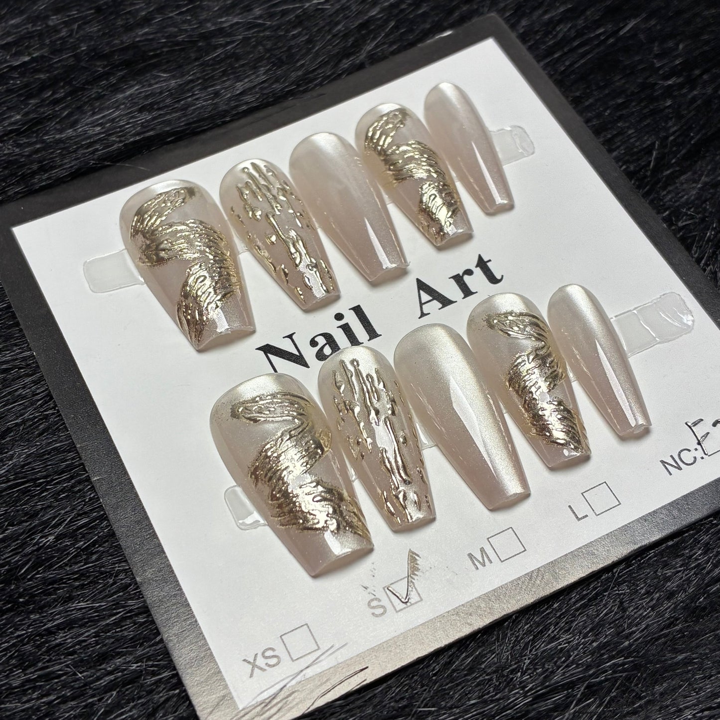 Press On Nails 10Pcs Code-F (100+) Easy Beauty Nepal