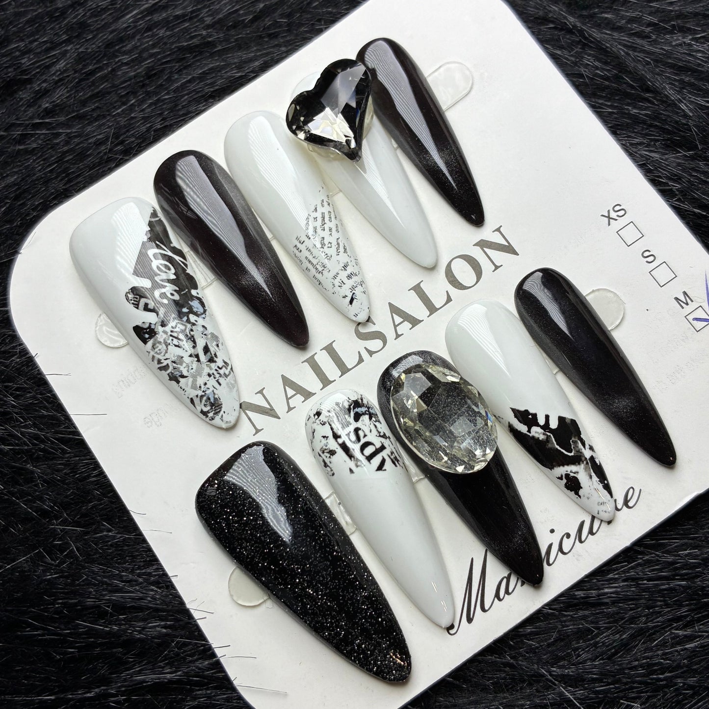 Press On Nails 10Pcs Code-Number (2000+) Easy Beauty Nepal