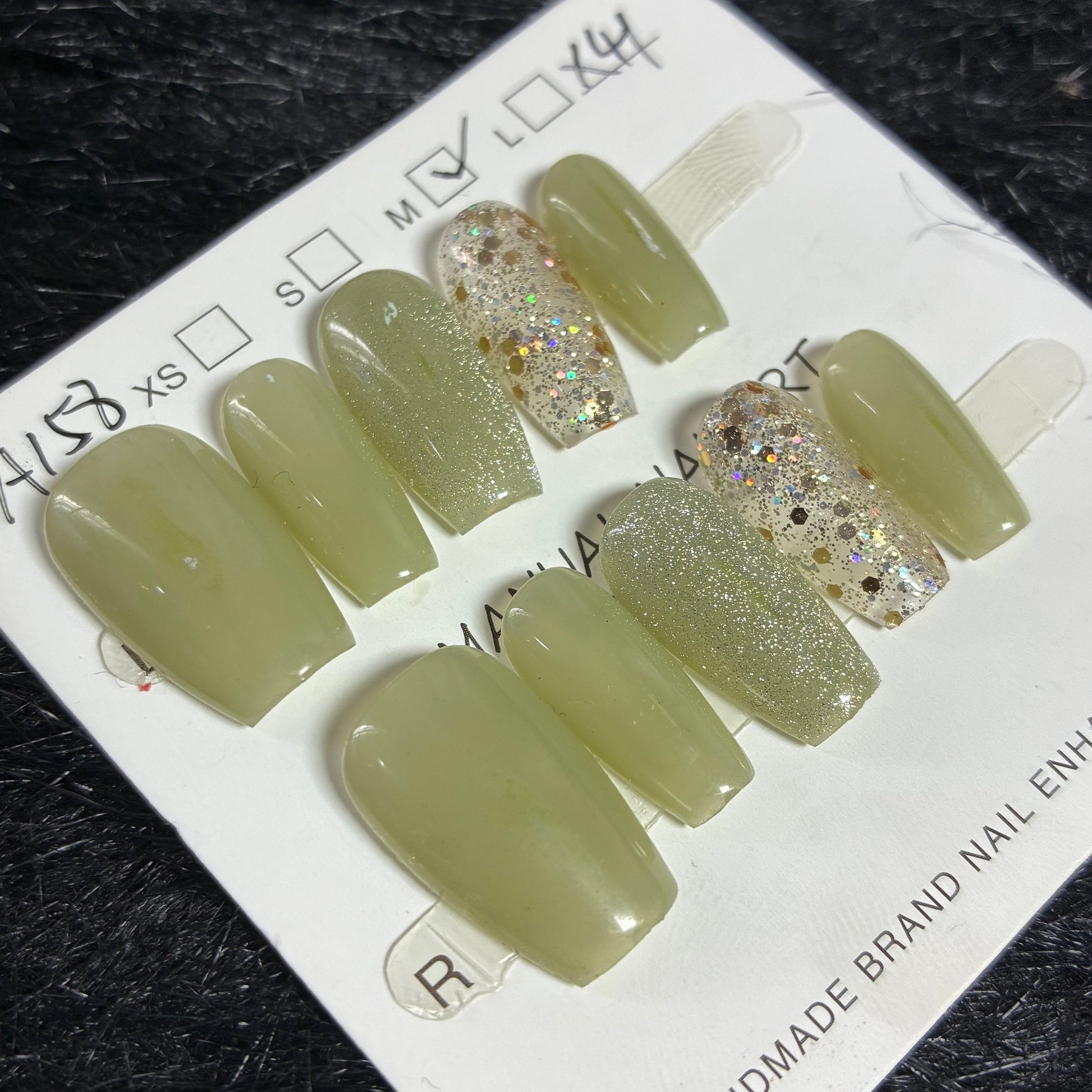 Press On Nails 10Pcs Code-S Easy Beauty Nepal
