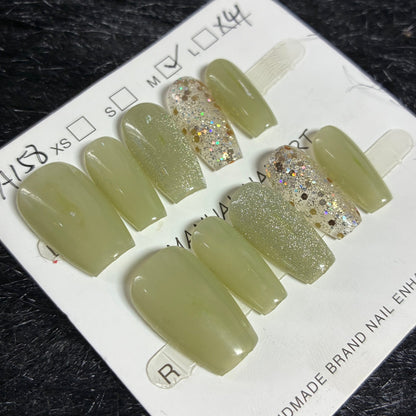 Press On Nails 10Pcs Code-S Easy Beauty Nepal