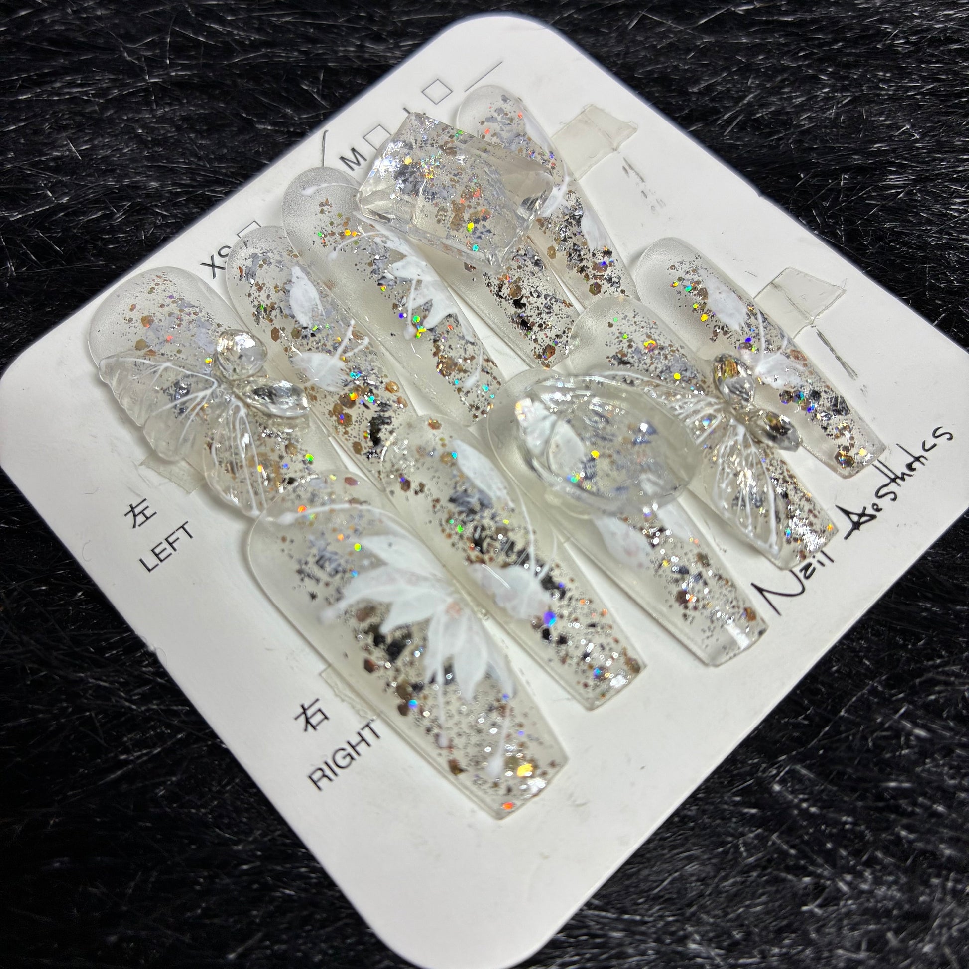Press On Nails 10Pcs Code-BF (020+) Easy Beauty Nepal